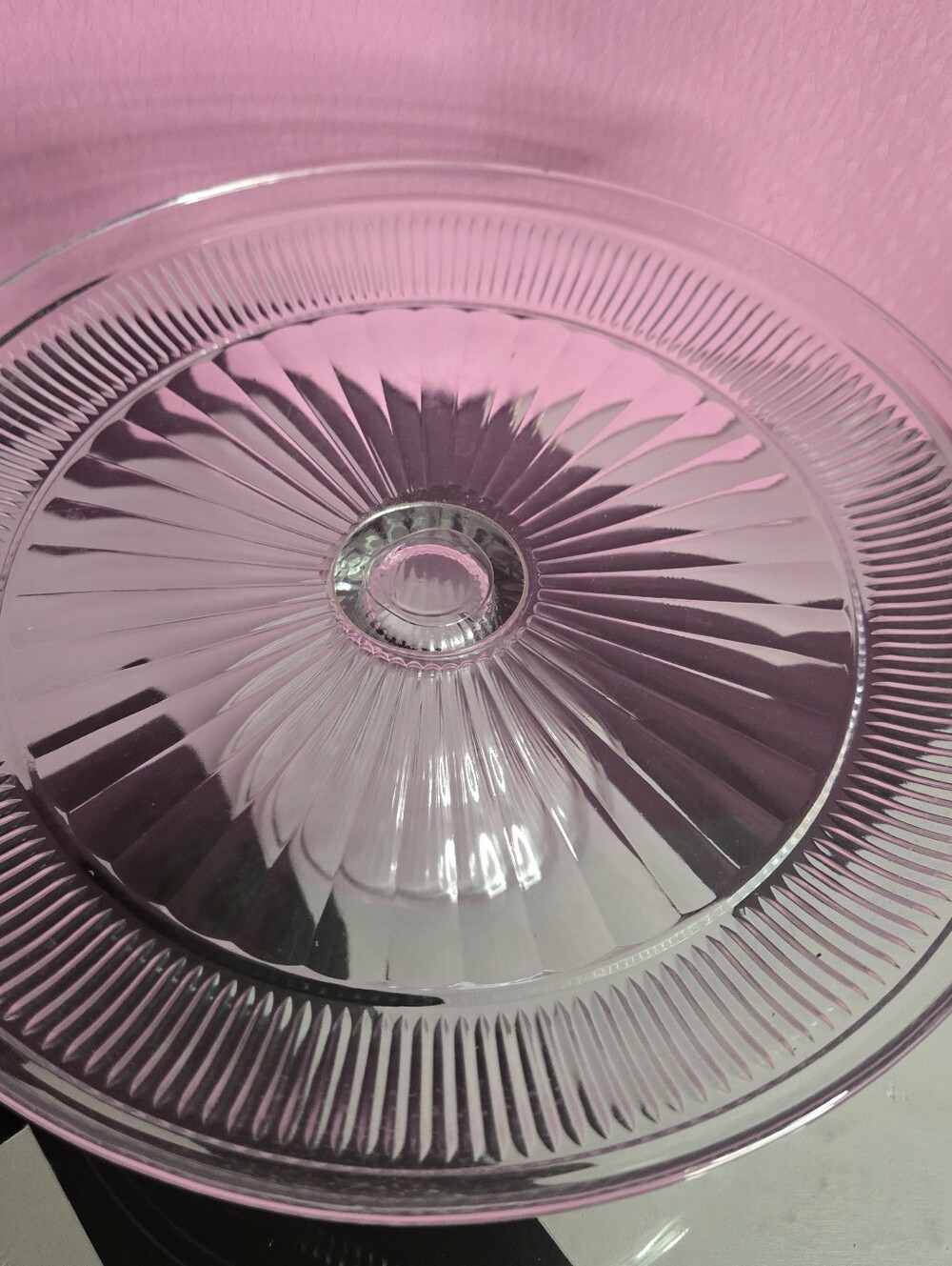 Glass Cake Stand - Picture 2 of 4